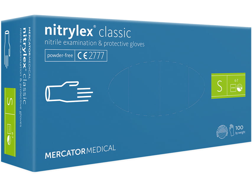 NiTrylex Classic nitriilikäsine - puuteriton