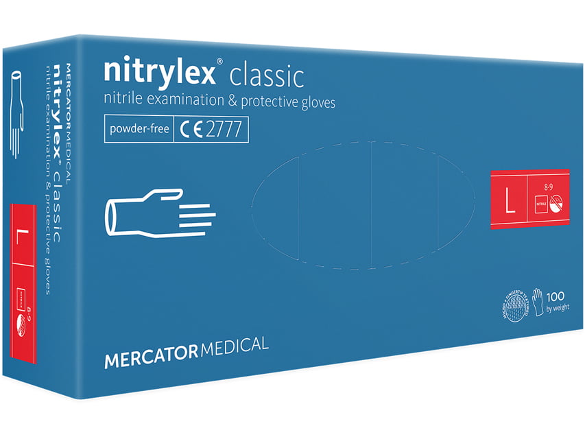 NiTrylex Classic nitriilikäsine - puuteriton