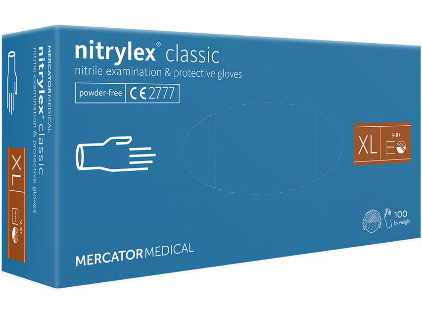 NiTrylex Classic nitriilikäsine - puuteriton