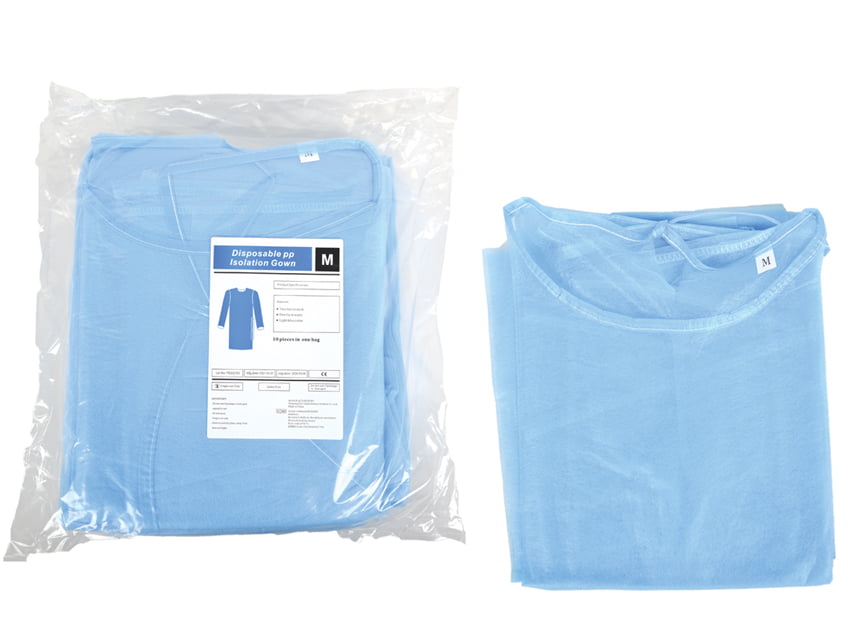 Disposable protective apron