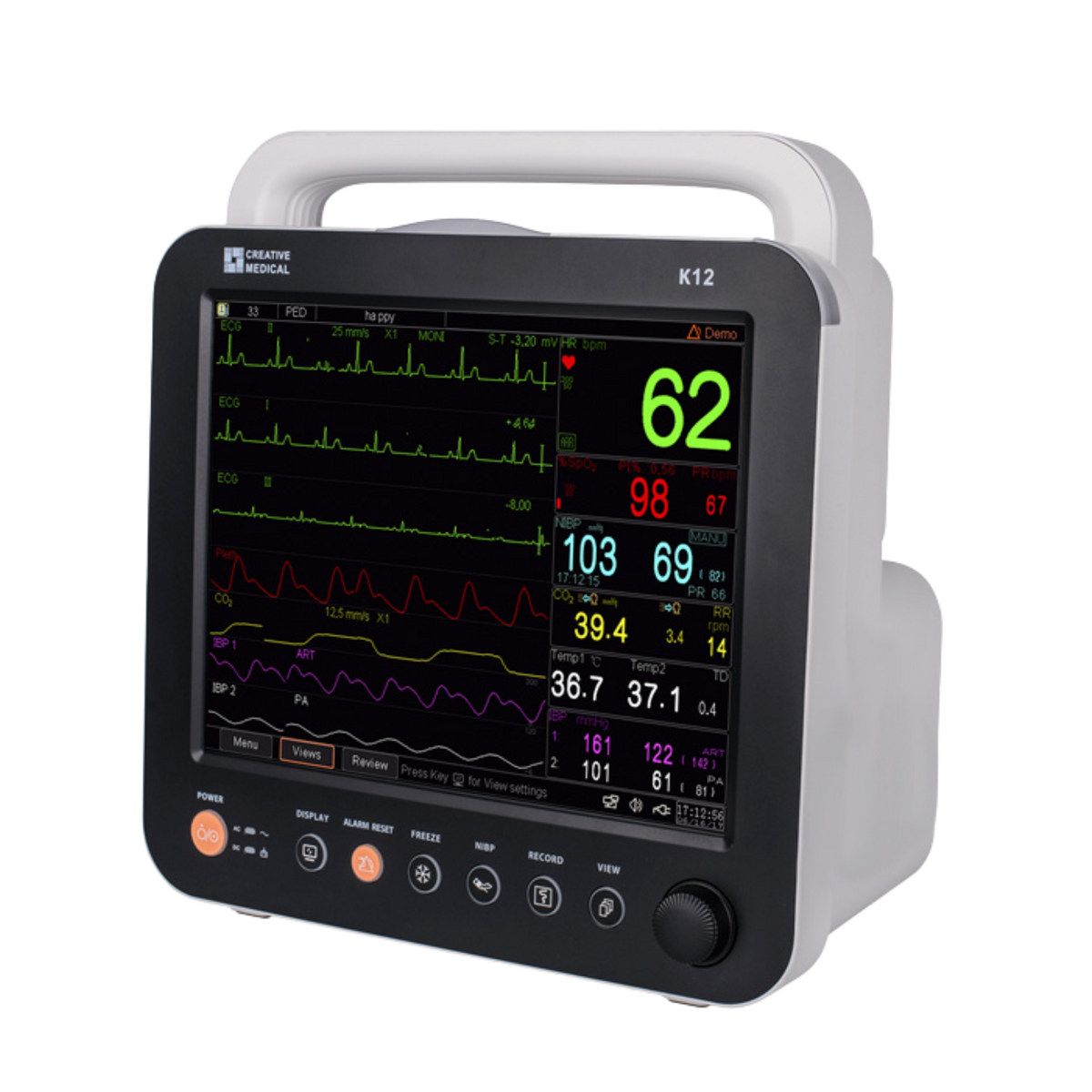 Gima K12 potilasmonitori