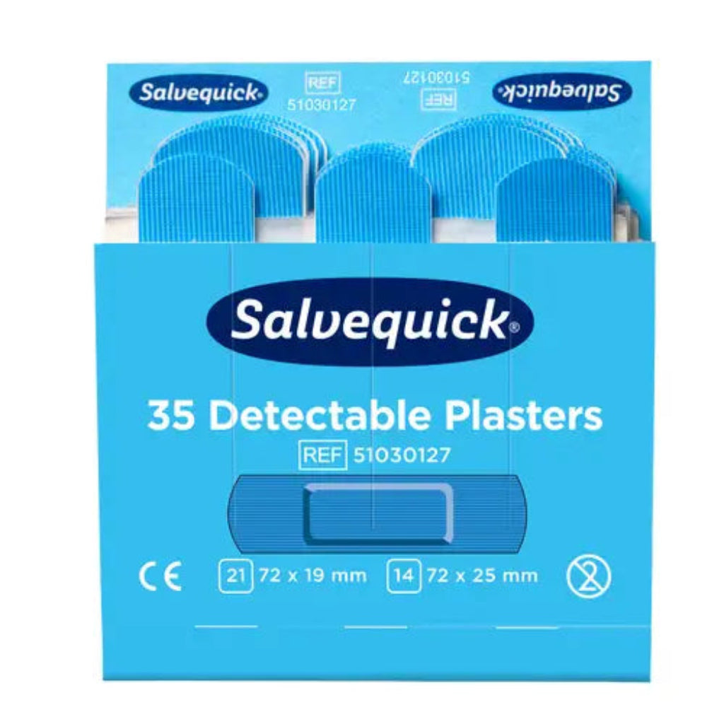 SalveQuick blue plastic plaster refill